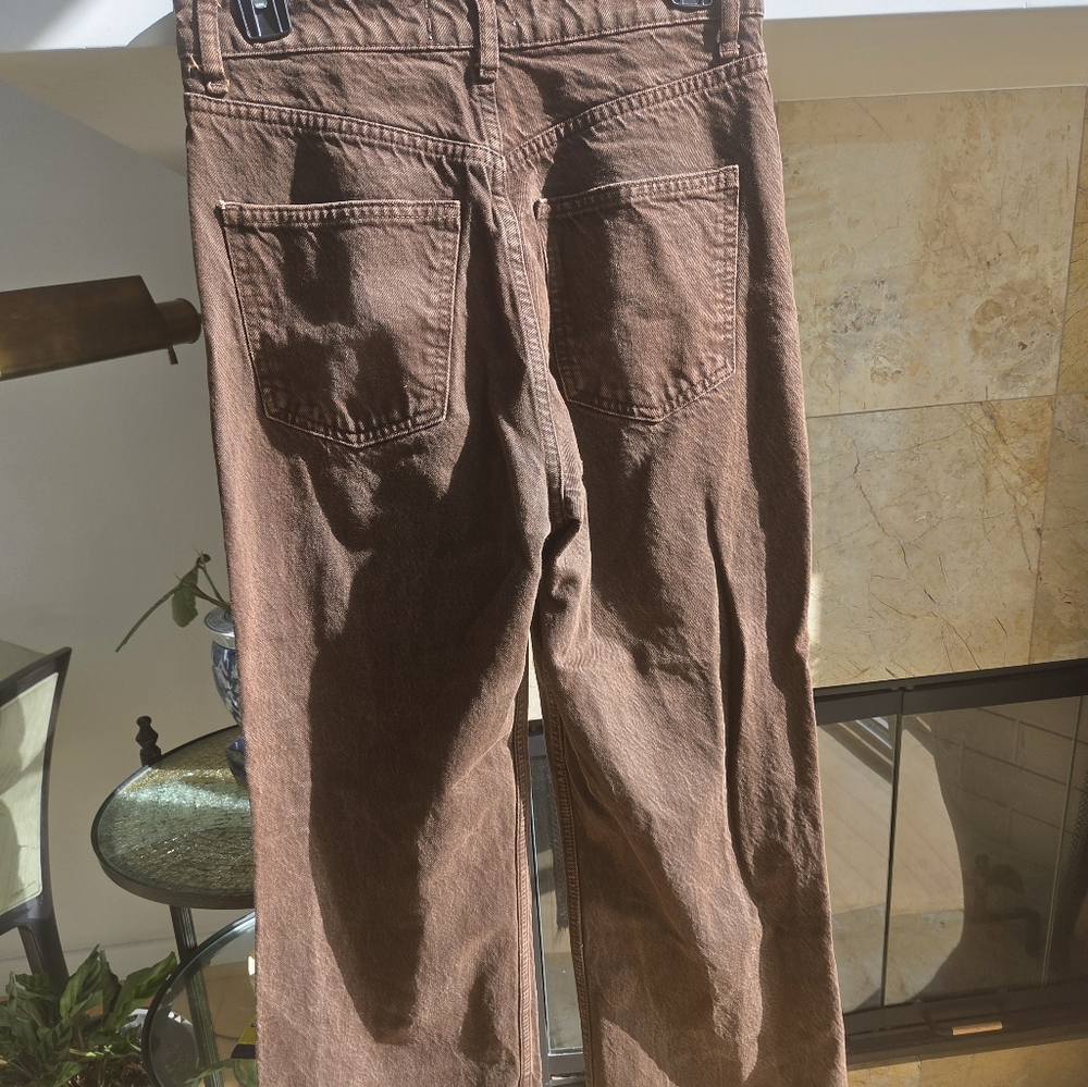 Zara Brown Pants - Picture 3 of 5